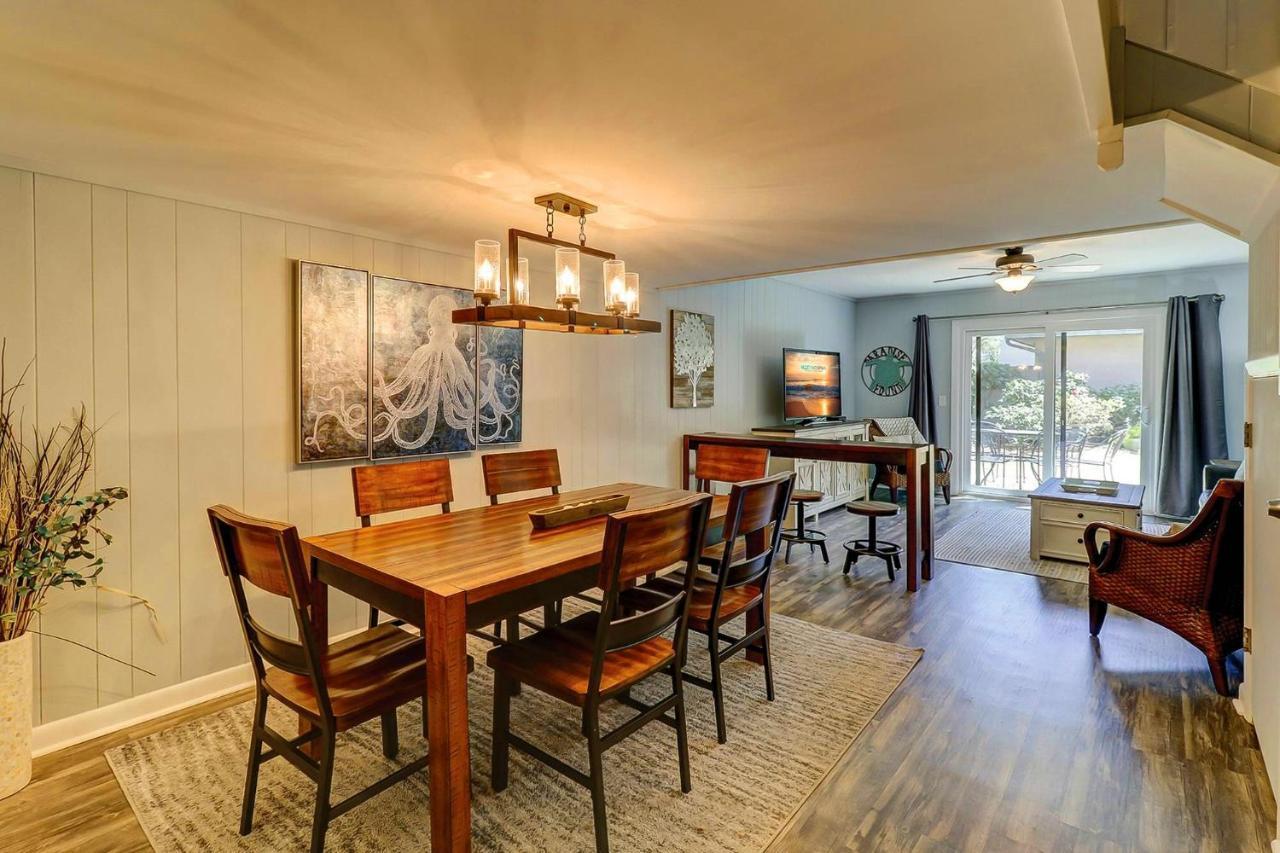 Ocean Villas Deluxe - Oceanfront Villa - Steps To Beach - Great Location - Heated Pool April Hilton Head Island Exteriör bild