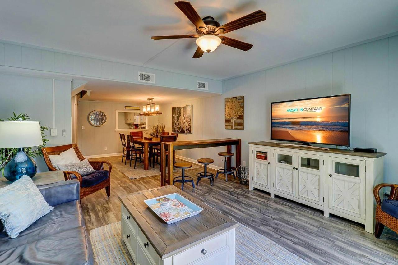 Ocean Villas Deluxe - Oceanfront Villa - Steps To Beach - Great Location - Heated Pool April Hilton Head Island Exteriör bild
